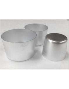 Stampo crema - budino monoporzione in alluminio