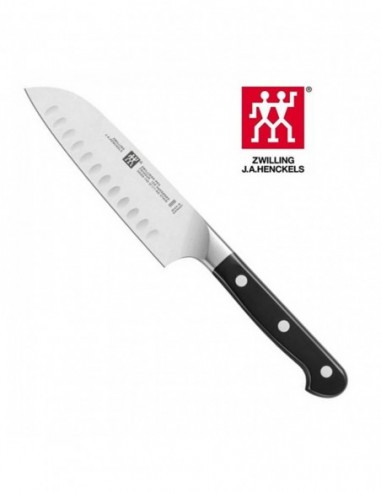 Zwilling coltello SANTOKU ALVEOLATO Cm 14 - Serie PRO