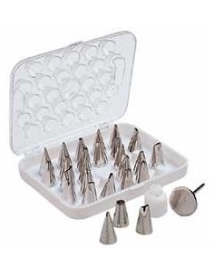 Set bocchette da decorazione 29 pezzi