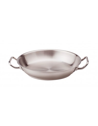Tegame in acciaio inox - due maniglie - fondo...