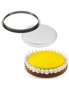Stampo silicone KIT TARTE RING ROUND Ø230 MM 2