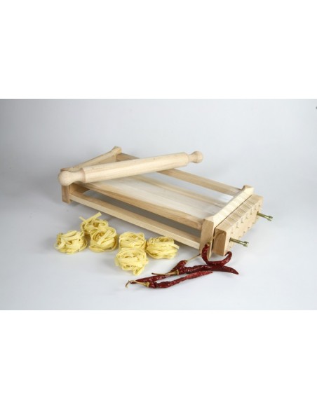 Chitarra tagliapasta doppia per spaghetti e tagliatelle