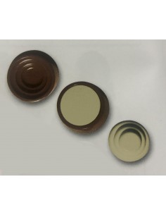 Stampo per cioccolato  in policarbonato TONDO con INCASTRO 2