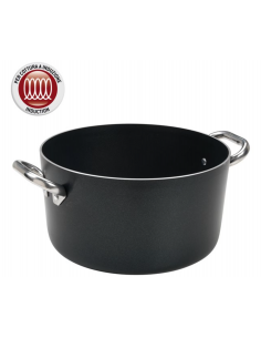 Casseruola alta per induzione in alluminio antiaderente 5...