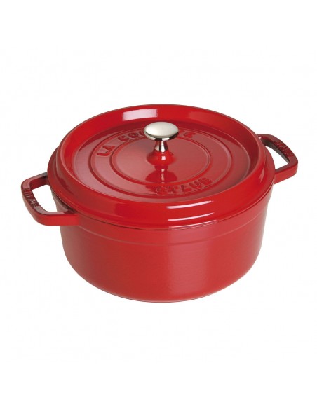 Staub - Cocotte in ghisa tonda - Rossa