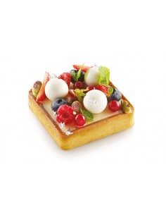Fasce microforate - Tarte Ring Square 80x80 H20 mm – 6 pcs 2