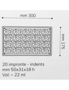 Stampo in silicone GRUYERE - Gruviera 2