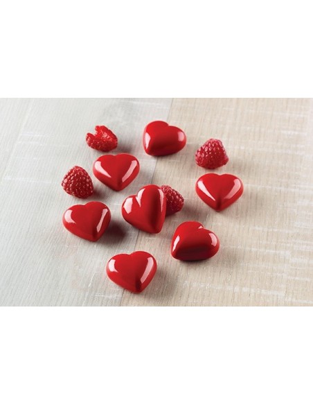 Stampo per dolci in silicone Decorpop cuore - PapoLab