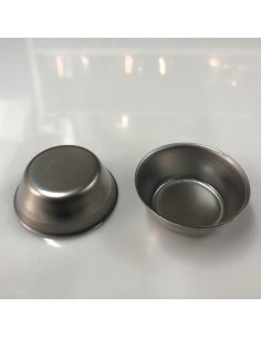 Stampo tartelletta tonda ø 4 Cm in acciaio inox -...