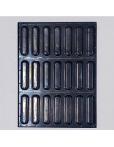 Teglia professionale per savoiardi in ferro blu - Cm 30 x 40 2