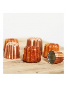 Stampo per Canelés Bordelais in rame stagnato de Buyer