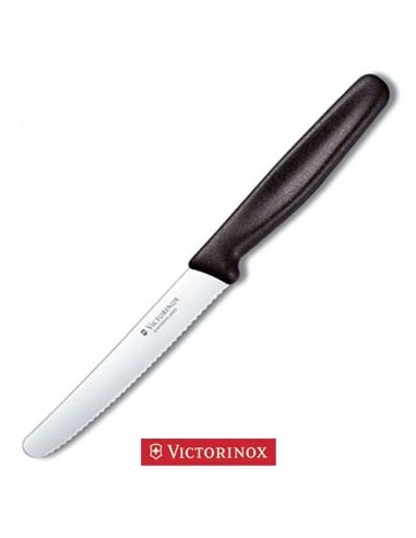 Victorinox - Coltello da tavola seghettato punta arrotondata