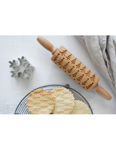 Mattarello decorativo per decorare i biscotti - STELLE