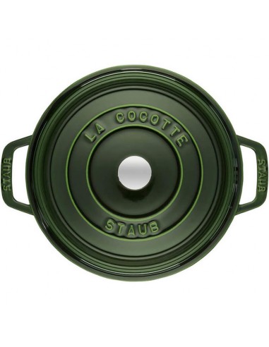 Staub - Cocotte in ghisa tonda - Verde