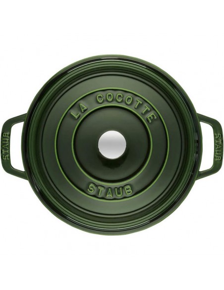 Staub - Cocotte in ghisa tonda - Verde