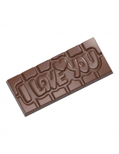 Stampo per cioccolato in policarbonato TAVOLETTA "I LOVE...