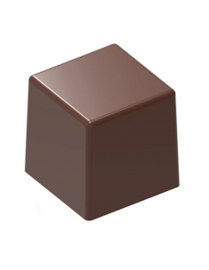 Stampo per cioccolato in policarbonato CUBO LISCIO Cm 2