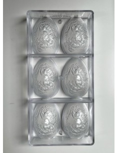 Stampo per cioccolato in policarbonato UOVO DI PASQUA con... 2