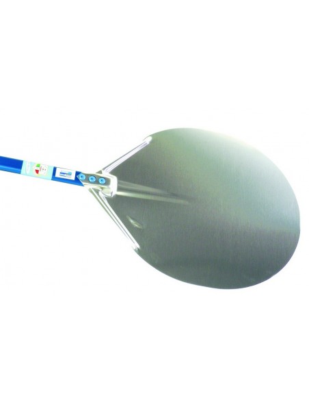 Pala pizza in acciaio inox tonda Cm 33