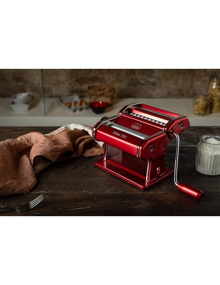 Macchina per pasta fresca ATLAS 150 COLOR di Marcato - ROSSA