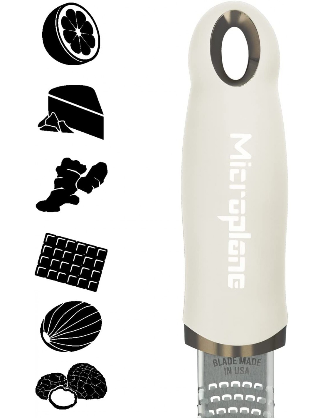 Microplane - Premium Zester Grattugia lama fine in acciaio inox