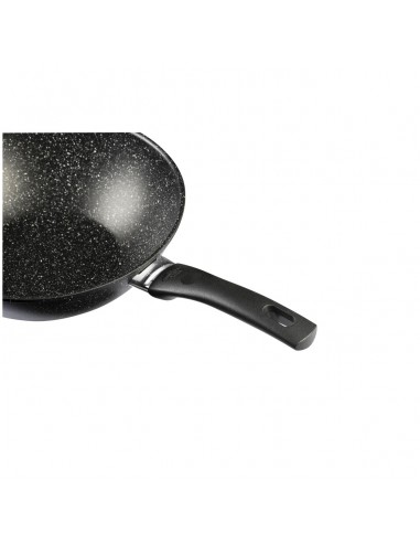 Wok in alluminio antiaderente fondo a induzione...