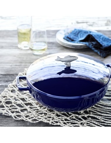 Staub - Tegame BOUILLABAISSE in ghisa - Blu