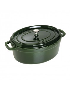 Staub - Cocotte in ghisa ovale - Verde