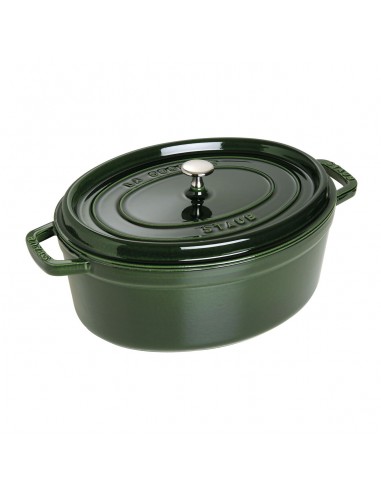 Staub - Cocotte in ghisa ovale - Verde