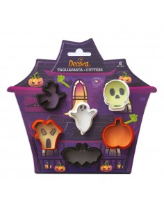 Set 6 Tagliapasta a tema HALLOWEEN
