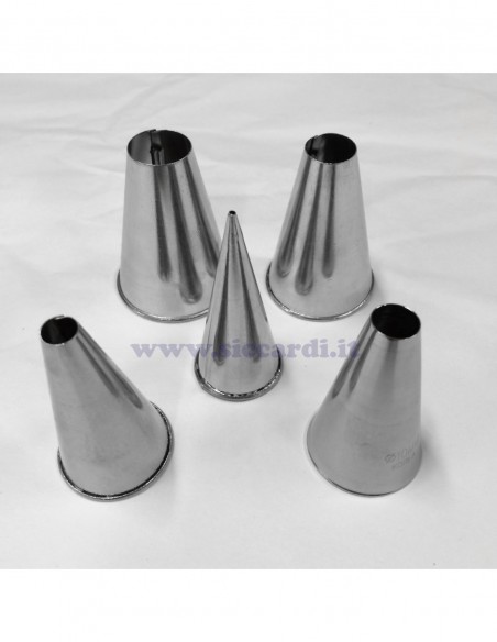 Bocchetta per sac a poche liscia tonda