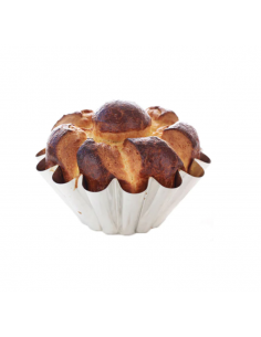 Confezione 6 pz - Tartelletta / Briochette in ferro bianco 2