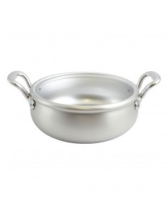 Casseruola ligure - pentola per risotto in alluminio con...