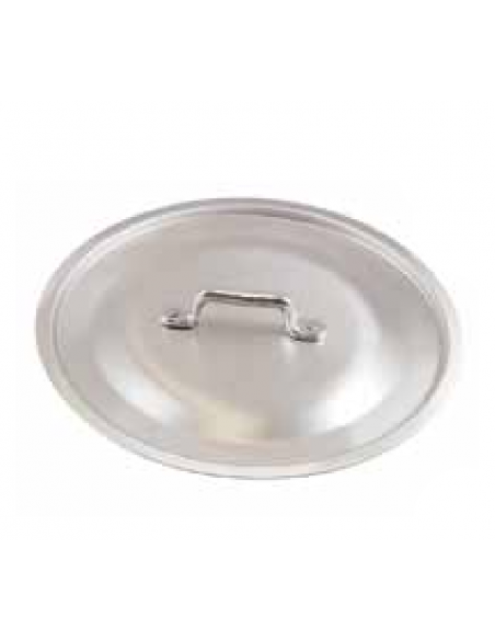 Casseruola alta in alluminio - due maniglie - Con coperchio