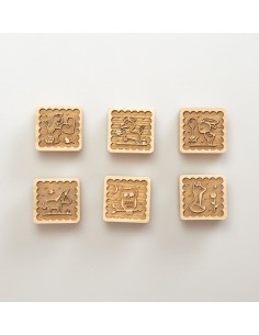 Stampo in legno per biscotti - VOLPE 2