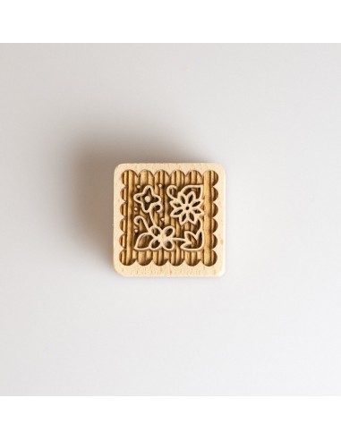 Stampo in legno per biscotti - FIORI