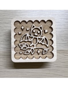 Stampo in legno per biscotti - PIPISTRELLO