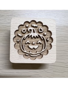 Stampo in legno per biscotti - Zucca
