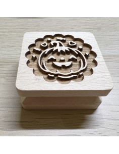 Stampo in legno per biscotti - Zucca 2