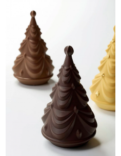 Stampo termoformato per cioccolato albero di Natale DRAPPO