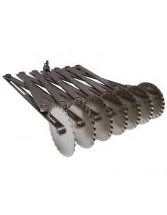 Tagliapasta multiplo a pantografo 7 lame festonate -...