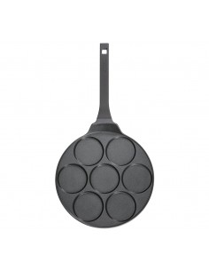 Padella per pancake in alluminio forgiato con...