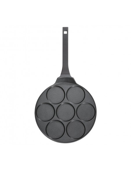 Padella per pancake in alluminio forgiato con rivestimento antiaderente