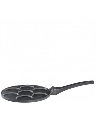 Padella per pancake in alluminio forgiato con...