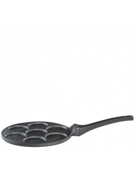 Padella per pancake in alluminio forgiato con rivestimento antiaderente