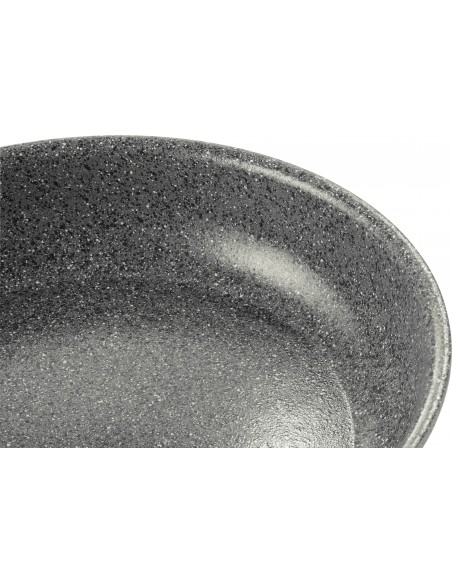 Ballarini - SET 4 PEZZI - Padella Ø 24 + Padella Ø 28 + Casseruola Ø 16 Cm + manico staccabile - Serie Torre