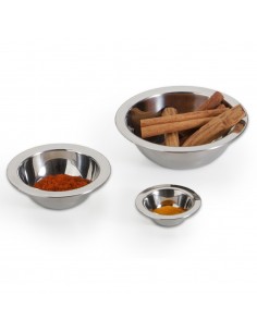 Set 3 mini ciotole in acciaio inox 2