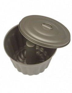 Stampo per budino antiaderente con coperchio ( 1 Lt )