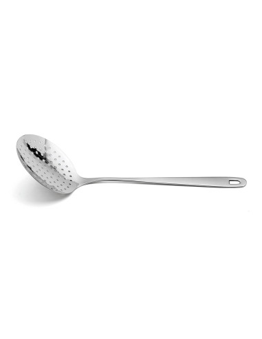 Schiumarola in acciaio inox con fori