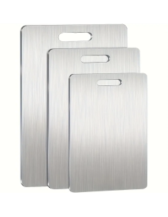 Tagliere in acciaio inox 2